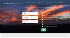 Desktop Screenshot of nmhivguide.org